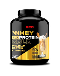 Suplemento Proteico Whey Isoprotein Gold 2kg Red Series De Baunilha