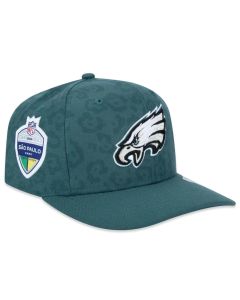 Bone New Era 9FIFTY Stretch Snap Onça Pintada Philadelphia Eagles NFL